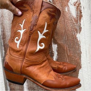 1883 Lucchese leather cowboy boots size 9